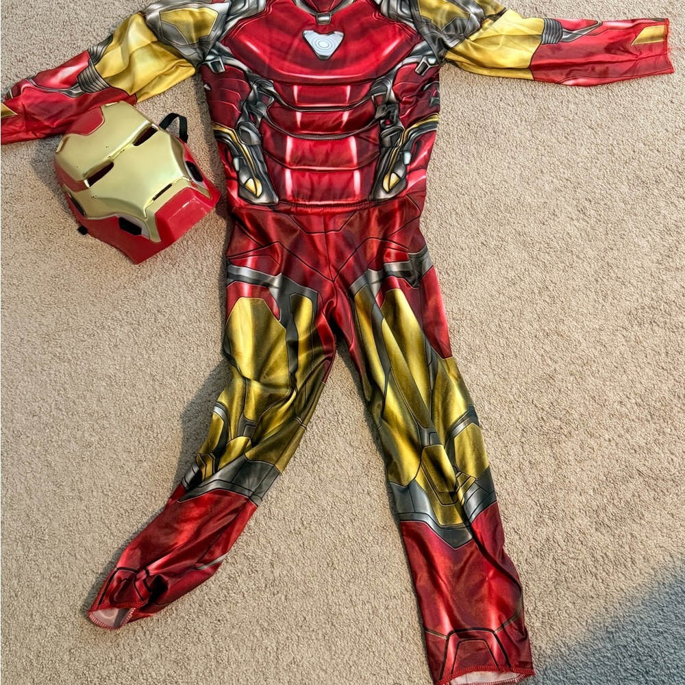 Marvel Red and Gold Hero Suit for Kids